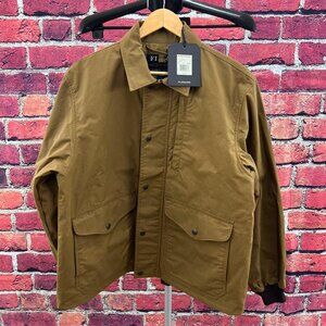 NWT Filson Aberdeen Work Jacket, Waxed Jacket, Tan, Medium